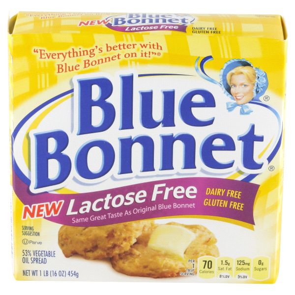slide 1 of 6, Bluebonnet Nutrition Lactose Free Margarine, 16 oz