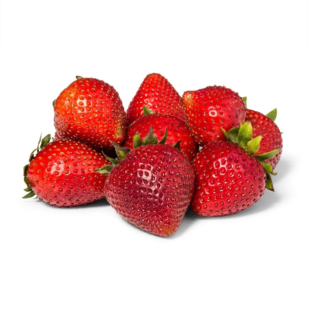 slide 5 of 5, Organic Strawberries, 1 lb