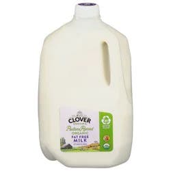 Clover Sonoma Fresh Organic Pastured Raised Fat Free Milk - 1gal