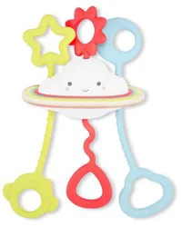 Skiphop Silver Lining Cloud Pull & Play Baby Sensory Toy Multi NS