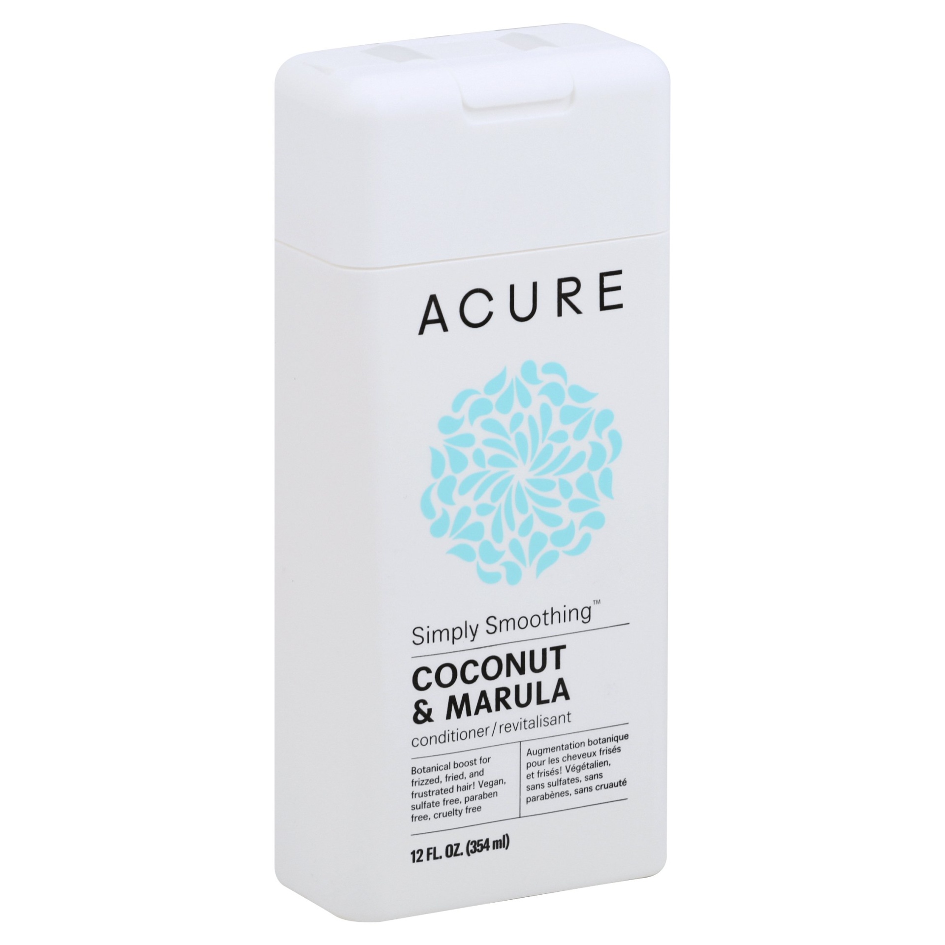 slide 1 of 1, ACURE Simply Smoothing Coconut & Marula Conditioner, 12 fl oz