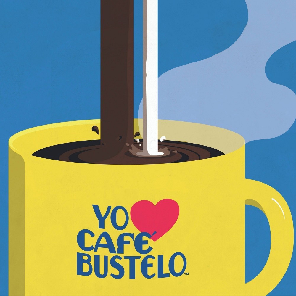 slide 5 of 9, Café Bustelo Café con Dulce de Leche Flavored Instant Coffee Drink Single Serve Packets, 5 Count, 2.95 oz