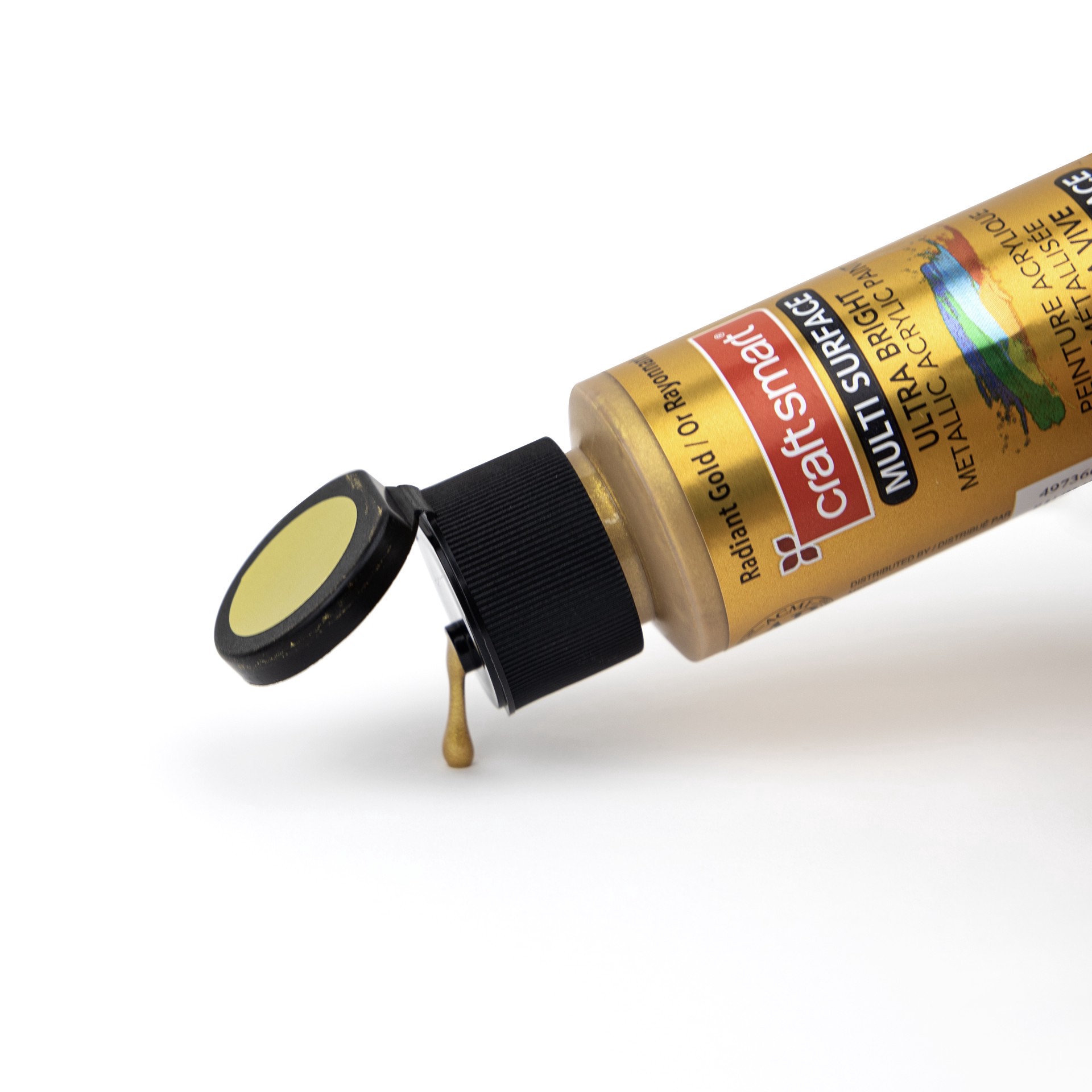 slide 4 of 4, Multi-Surface Ultra Bright Metallic Paint By Craft Smart, 2 fl oz