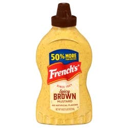 French's Spicy Brown Mustard, 12.0 oz