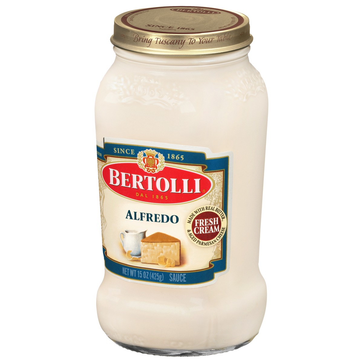 slide 3 of 9, Bertolli Alfredo Pasta Sauce, 15 oz