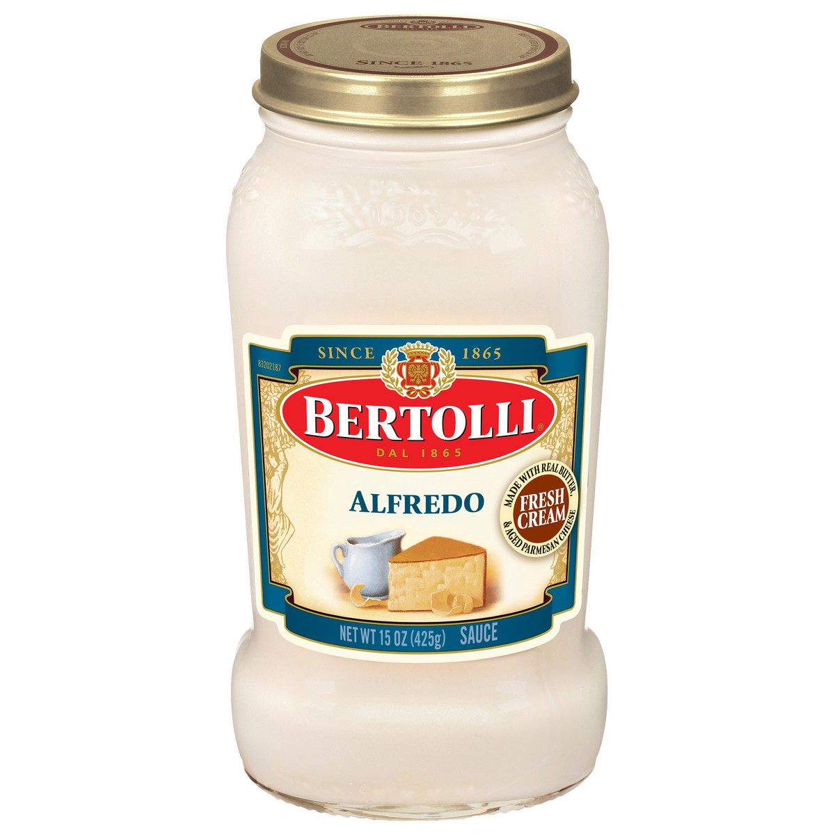 slide 1 of 9, Bertolli Alfredo Pasta Sauce, 15 oz