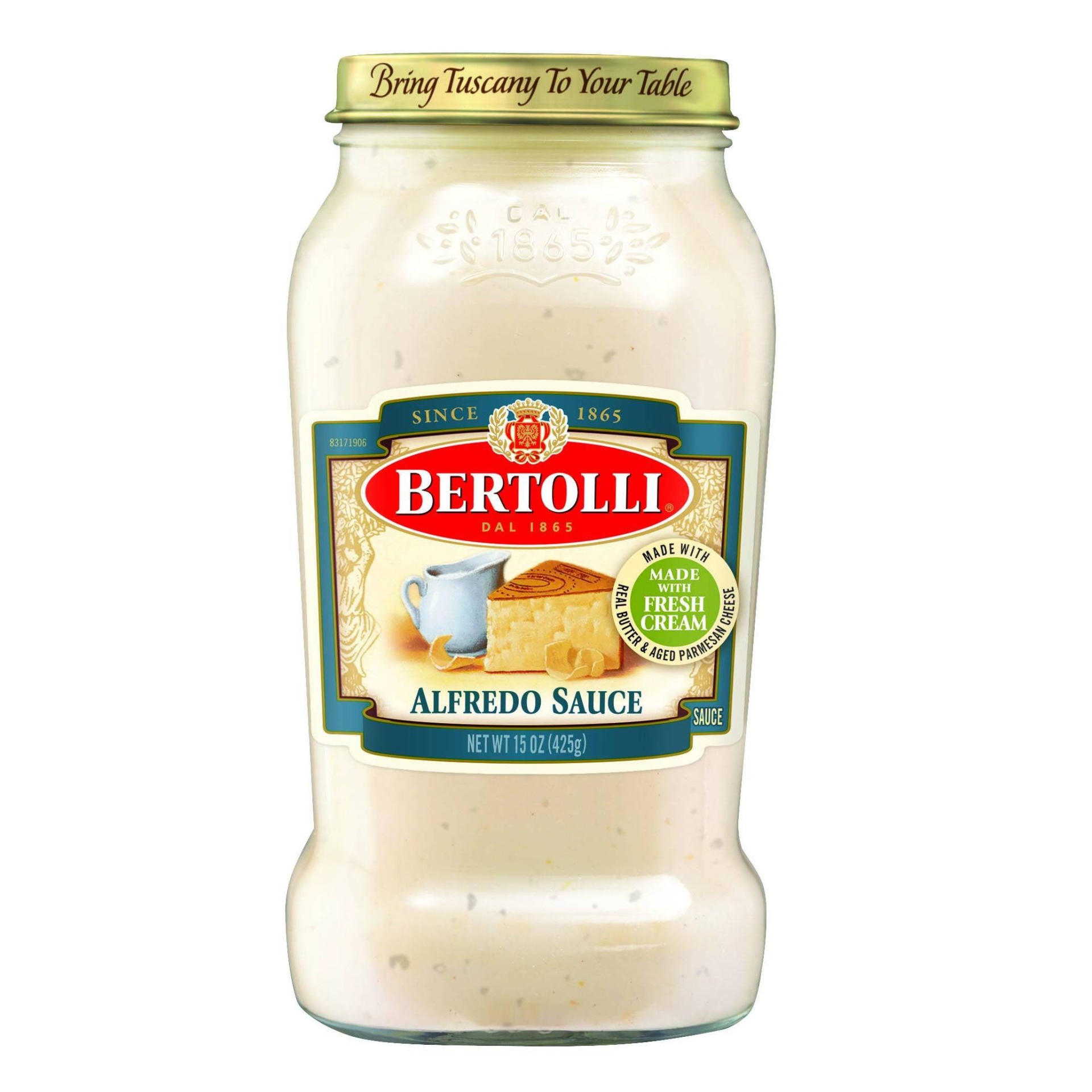 slide 1 of 6, Bertolli Alfredo Sauce, 15 oz