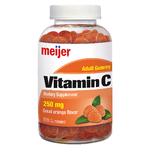 slide 1 of 1, Meijer Vitamin C Adult Gummies, 150 ct