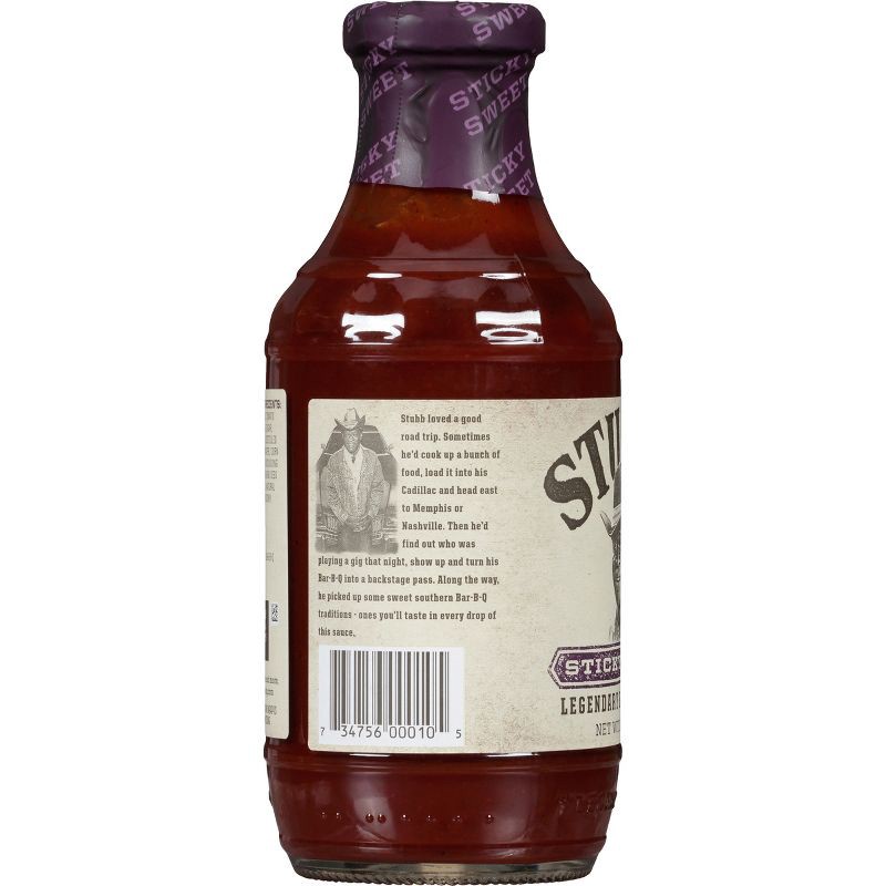 slide 12 of 14, Stubb's Sticky Sweet BBQ Sauce - 18oz, 18 oz