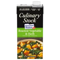 Kitchen Basics Roasted Vegetable & Herb Culinary Stock 32 oz