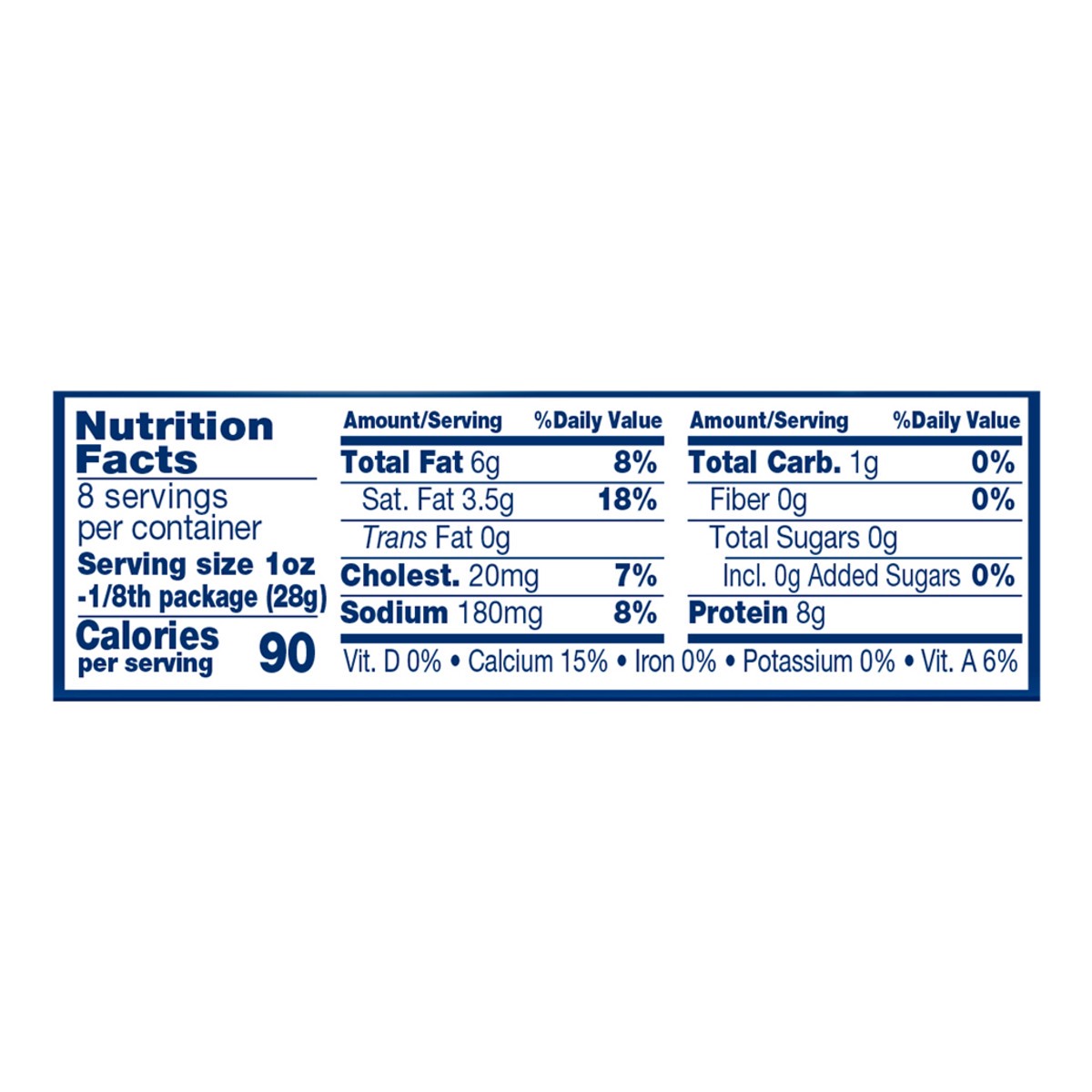 slide 3 of 6, Crystal Farms Reduced Fat Sharp Cheddar, 8 oz