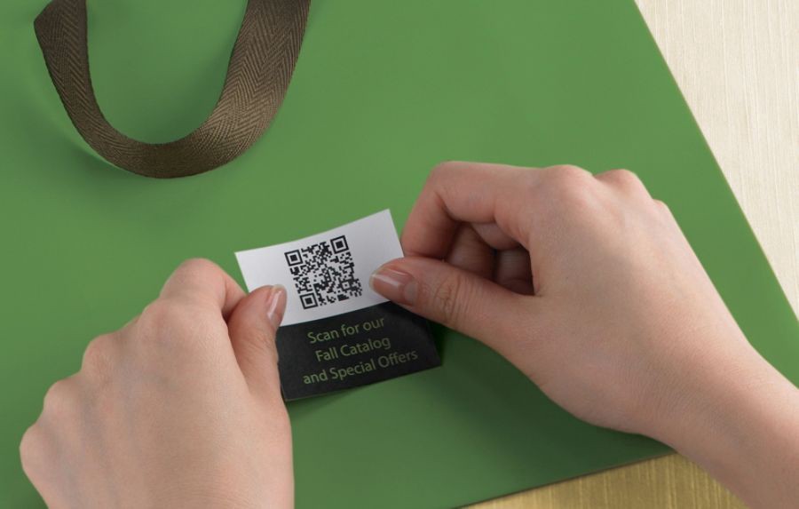 slide 2 of 10, Avery Print-To-The-Edge Easy Peel Labels With TrueBlock, 2 x 2, White, 300 ct