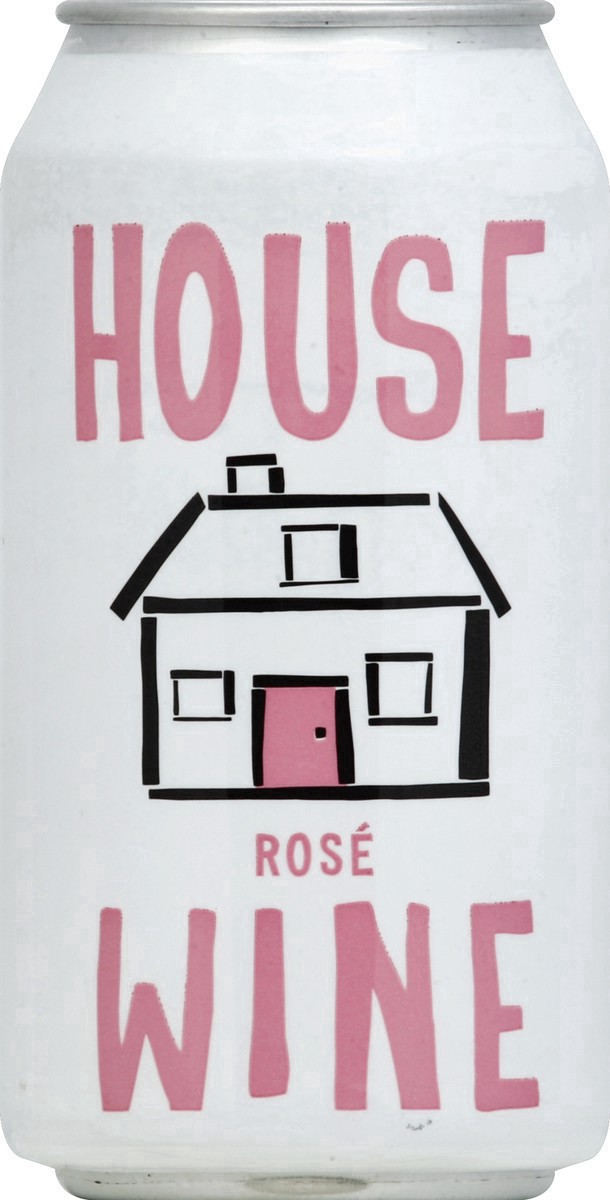 slide 12 of 14, House Wines Rose Wine - 355ml Can, 355 ml