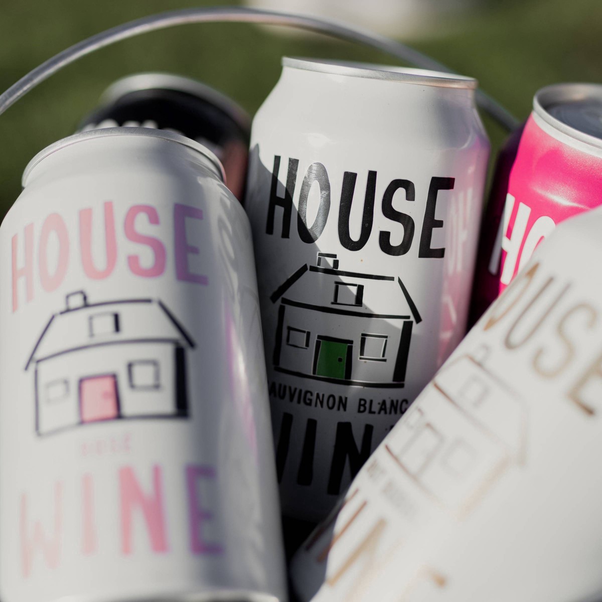 slide 5 of 14, House Wines Rose Wine - 355ml Can, 355 ml