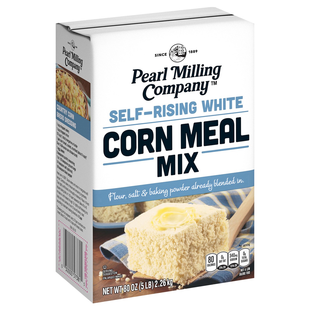 slide 4 of 12, Pearl Milling Company Self Raising White Corn Meal Mix - 80 oz, 80 oz