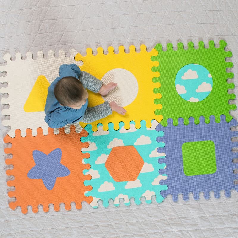 slide 5 of 7, Infantino Go gaga! Soft Foam Puzzle Mat, 1 ct