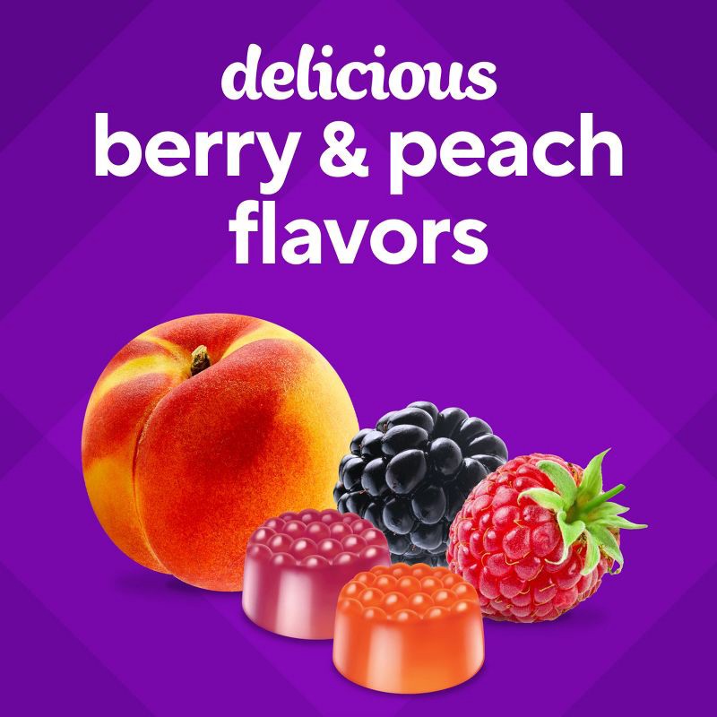 slide 7 of 11, Vitafusion Vitamin D3 Gummy Vitamins - Peach, Blackberry and Strawberry Flavored - 150ct, 150 ct