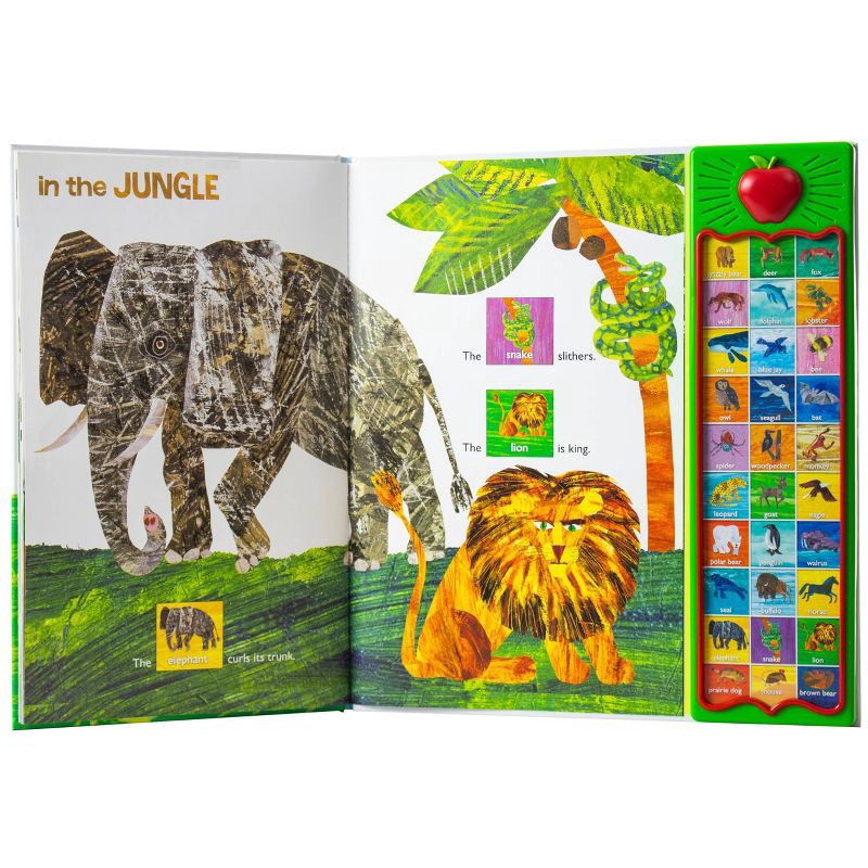slide 2 of 5, World of Eric Carle, Hear Bear Roar 30 Animal Sound (Hardcover), 1 ct