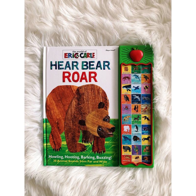 slide 5 of 5, World of Eric Carle, Hear Bear Roar 30 Animal Sound (Hardcover), 1 ct