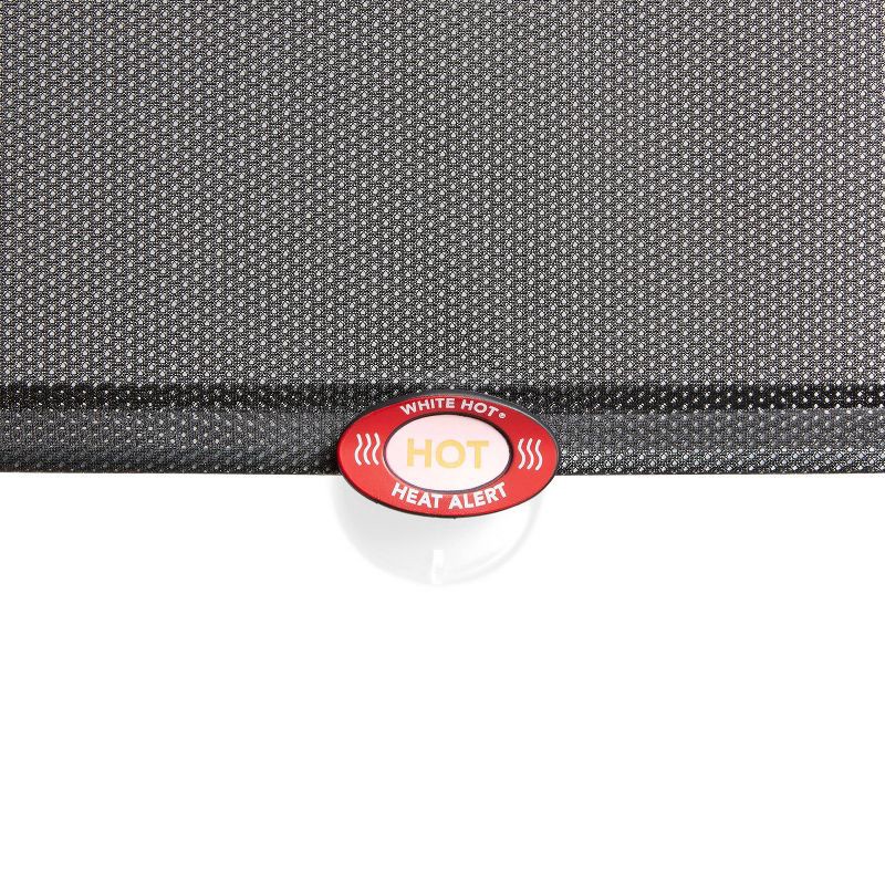 slide 4 of 8, Munchkin Sun Safety Car Window Rollershade with Heat Alert - Black - 2pk, 2 ct