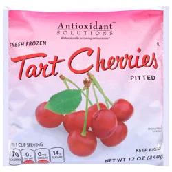 Antioxidant Solutions Pitted Tart Cherries Pitted 12 oz