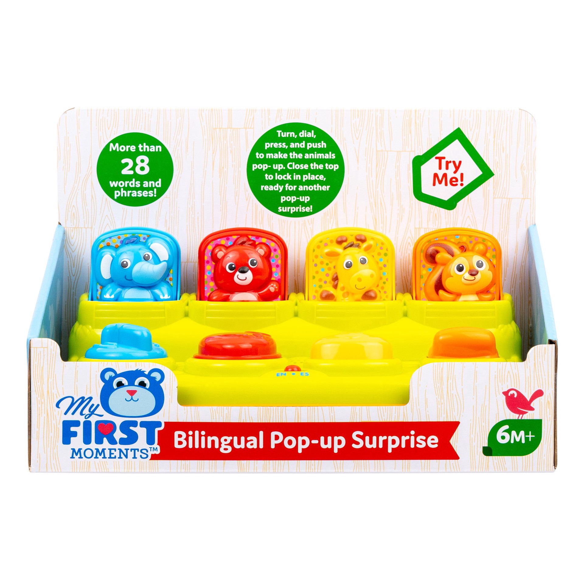 slide 1 of 1, My First Moments Bilingual Pop Up Surprise, 1 ct
