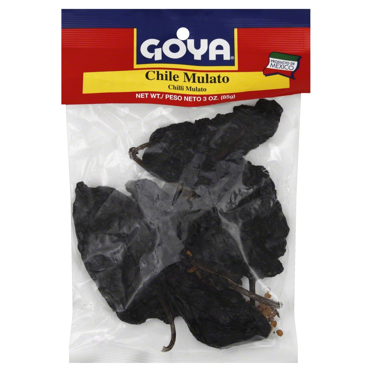 slide 1 of 3, Goya Chilli Mulato 3 oz, 3 oz