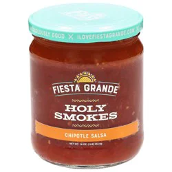 Fiesta Grande Holy Smokes Chipotle Salsa 16 oz