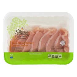 Nature's Promise Turkey Breast Cutlets Thin Sliced Fresh