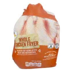 All Natural Whole Chicken Fryer Fresh