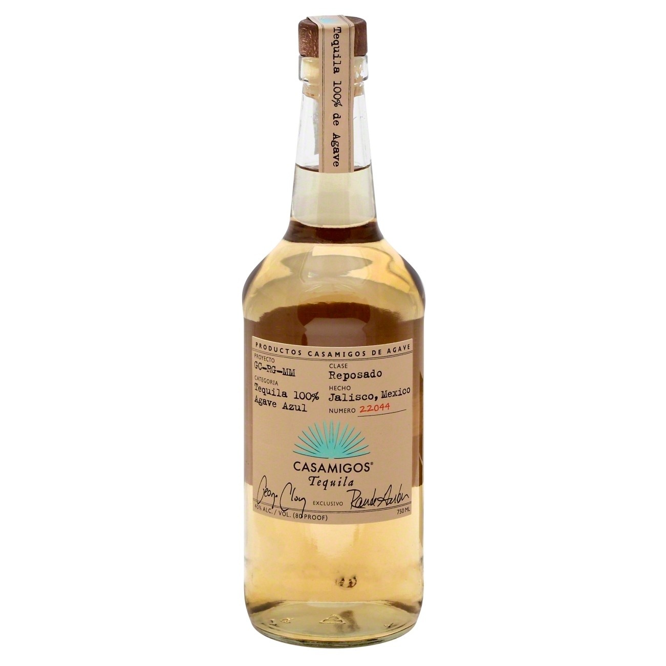 Casamigos Reposado Tequila - 750ml Bottle 750 Ml 