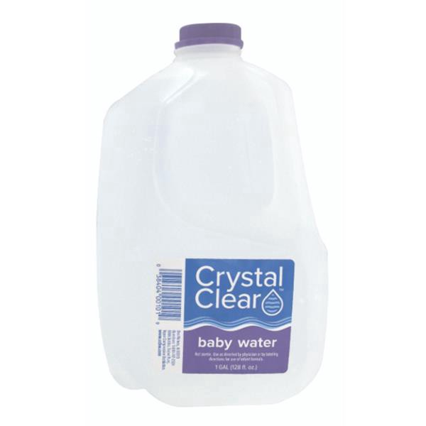 slide 1 of 1, Crystal Clear Baby Water, 1 gal