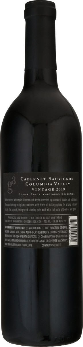 slide 5 of 10, G3 Cabernet Sauvignon 750Ml Bottle, 750 ml