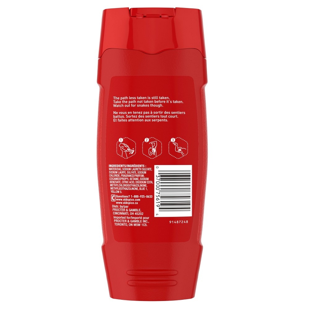 slide 2 of 2, Old Spice Red Collection Nomad Body Wash, 21 fl oz