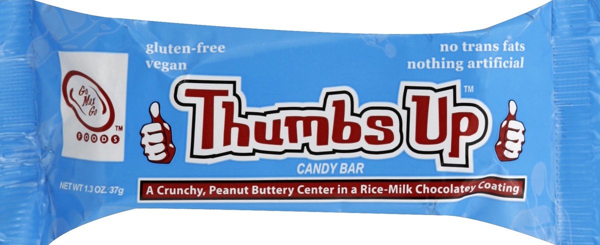 slide 2 of 5, Thumbs Up Candy Bar 1.3 oz, 1.3 oz