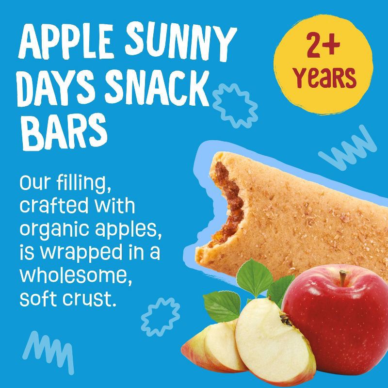 slide 2 of 10, Earth's Best Organic Apple Toddler Snack Bars Sesame Street Sunny Days - 7ct, 7 ct