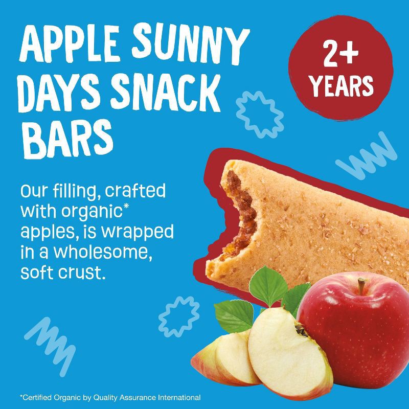 slide 10 of 10, Earth's Best Organic Apple Toddler Snack Bars Sesame Street Sunny Days - 7ct, 7 ct