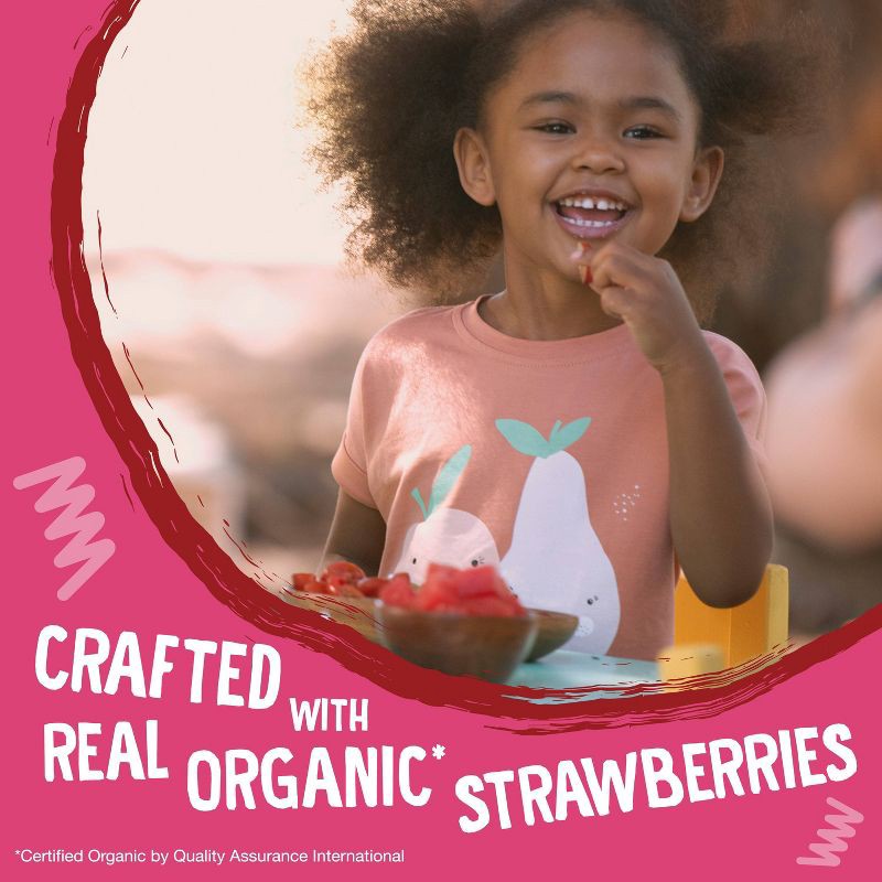 slide 3 of 10, Earth's Best Organic Strawberry Toddler Snack Bars Sesame Street Sunny Days - 7ct, 7 ct