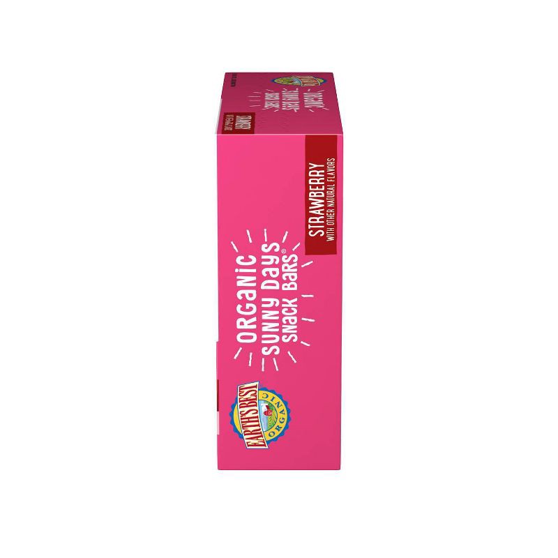 slide 5 of 5, Earth's Best Sesame Street Organic Sunny Days Strawberry Snack Bars - 7ct/0.67oz Each, 7 ct, 0.67 oz