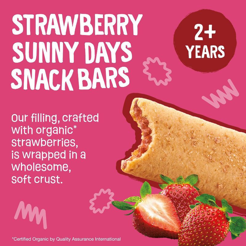 slide 10 of 10, Earth's Best Organic Strawberry Toddler Snack Bars Sesame Street Sunny Days - 7ct, 7 ct