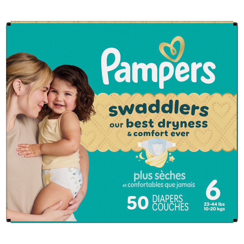 slide 16 of 16, Pampers Swaddlers Sensitive Disposable Diapers - Size 6 - 50ct, 6 x 50 ct