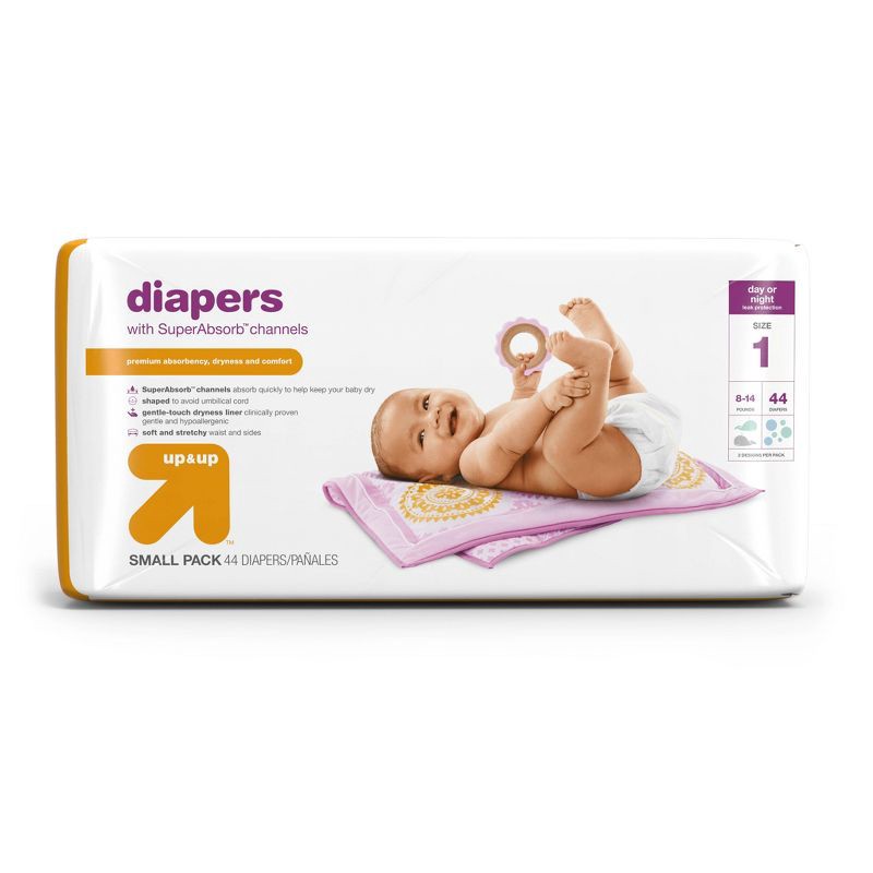 Up and up sales diapers small pack