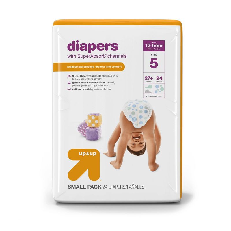 Up and up 2024 diapers size 5