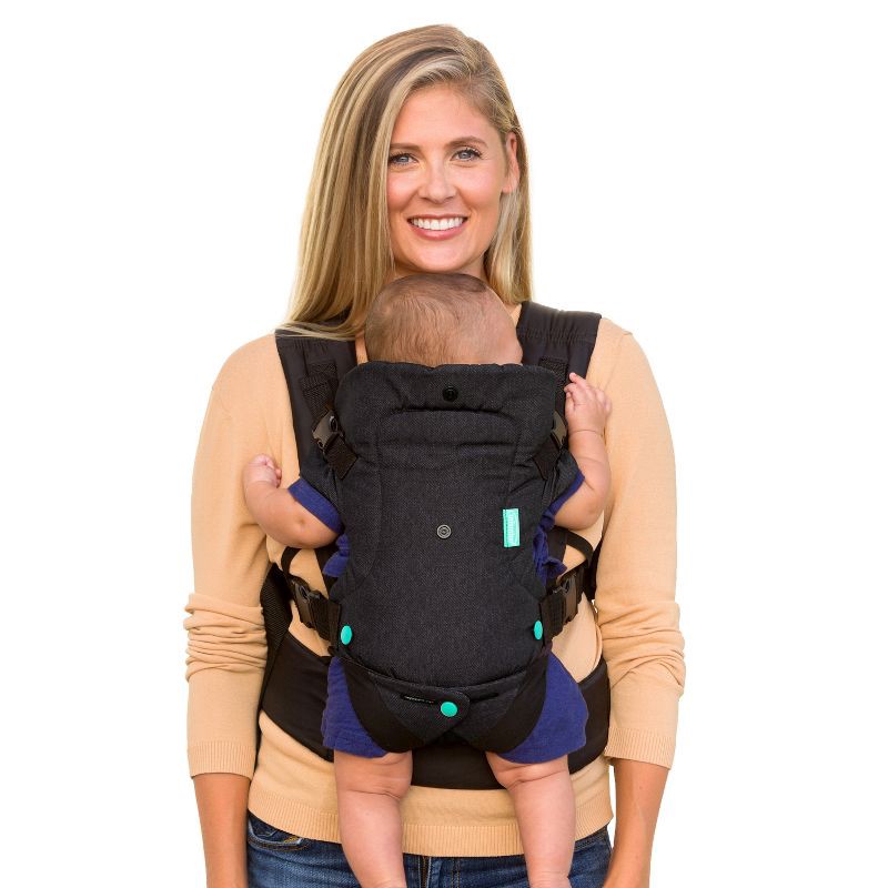 slide 3 of 13, Infantino Flip 4-In-1 Convertible Baby Carrier - Black, 1 ct