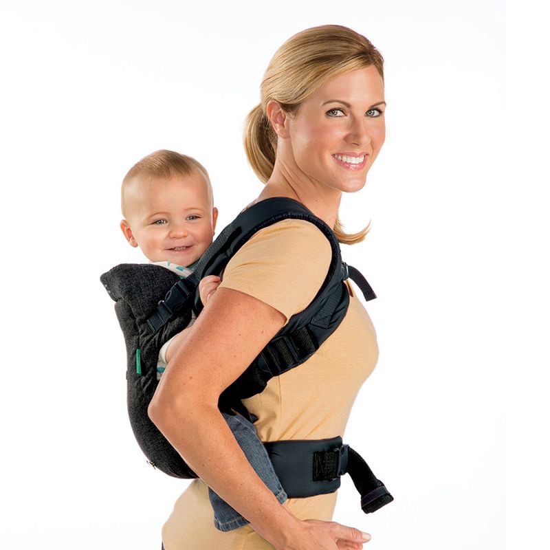 slide 6 of 13, Infantino Flip 4-In-1 Convertible Baby Carrier - Black, 1 ct