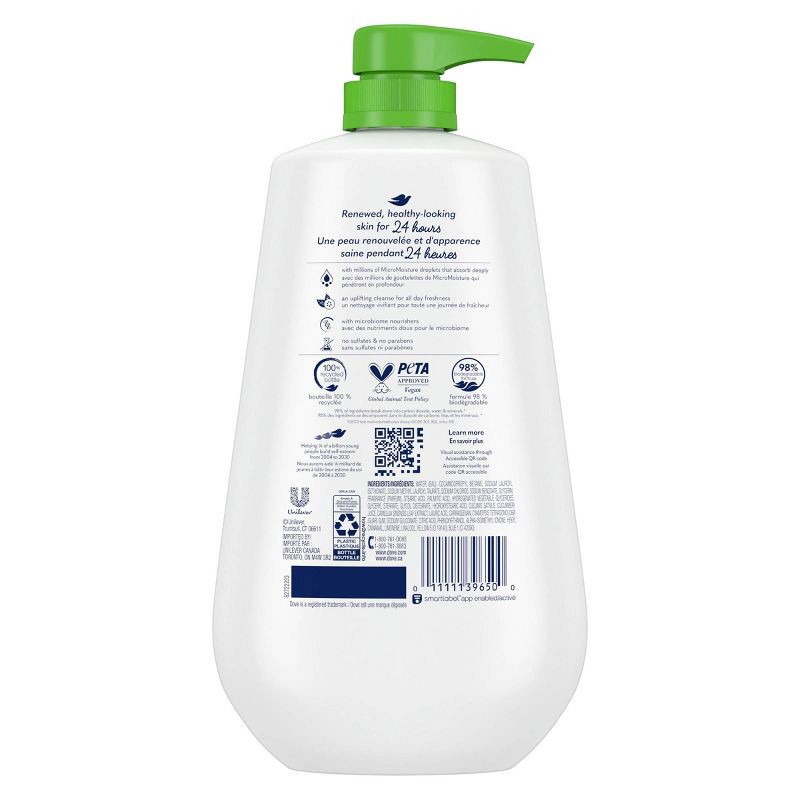 slide 3 of 12, Dove Beauty Refreshing Body Wash Pump - Cucumber & Green Tea - 30.6 fl oz, 30.6 fl oz