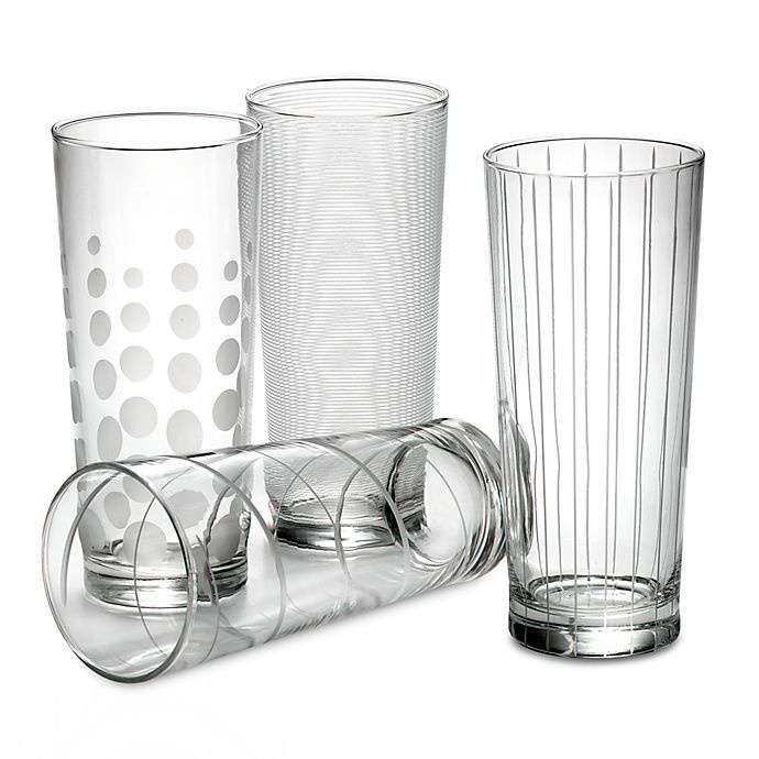 slide 1 of 1, Mikasa Cheers Highball Glasses, 4 ct