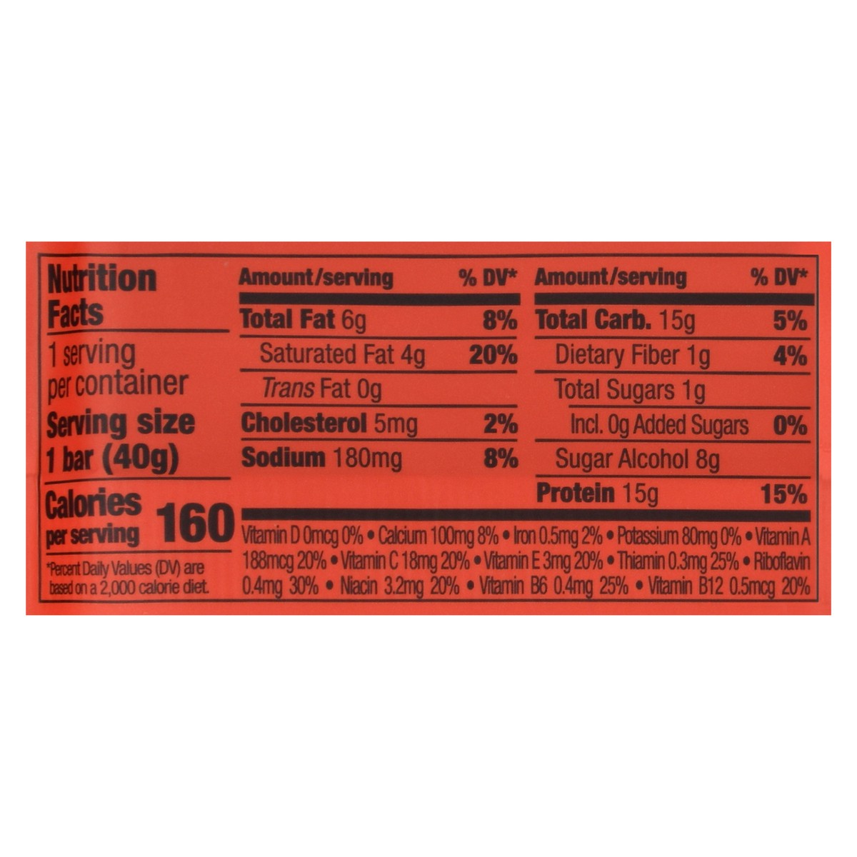 slide 11 of 12, FULFIL Chocolate Peanut Butter Flavored Protein Bar, 1.41 oz, 1.41 oz