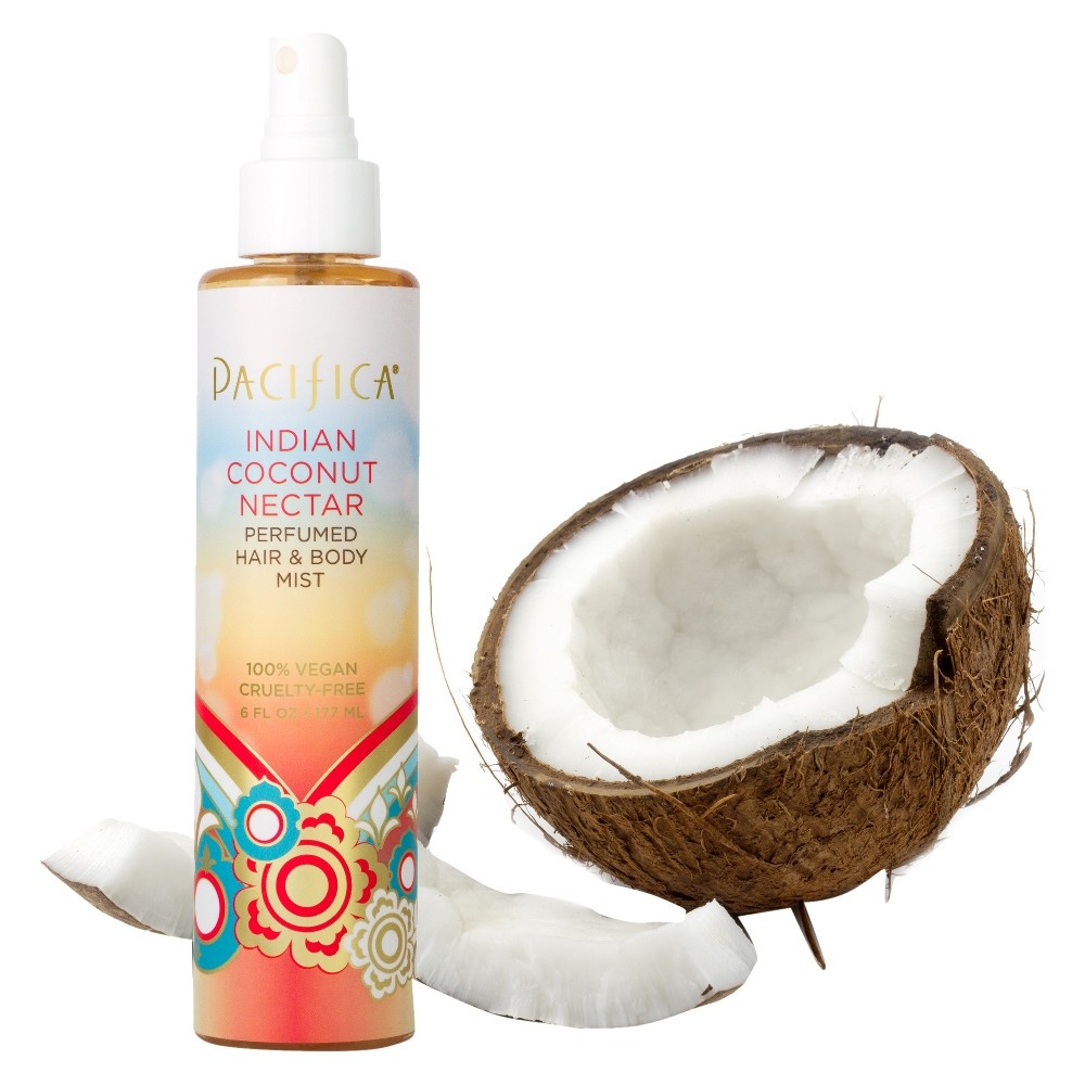 slide 2 of 3, Indian Coconut Nectar by Pacifica Perfumed Women's Hair & Body Mist - 6 fl oz, 6 fl oz