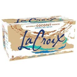 LaCroix Sparkling Water Coconut - 8pk/12 fl oz Cans